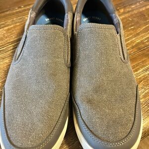 Nunn Bush Men's Slip-On Canvas Loafers - Gray, Very Clean!!!